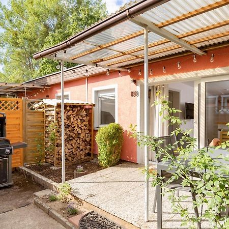 Gemutliches Tinyhouse Bungalow Mit Kamin & Sauna Am See Joachimsthal Zewnętrze zdjęcie