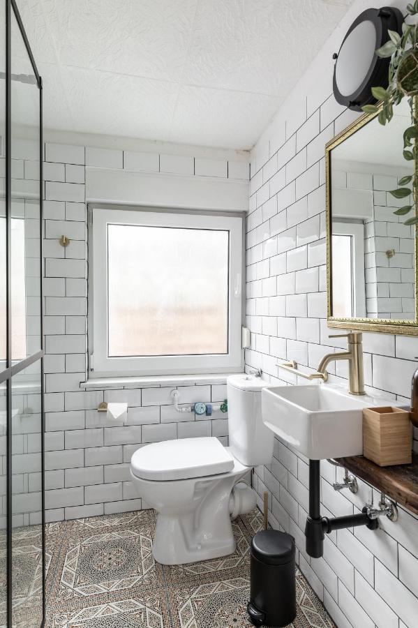 Gemutliches Tinyhouse Bungalow Mit Kamin & Sauna Am See Joachimsthal Zewnętrze zdjęcie